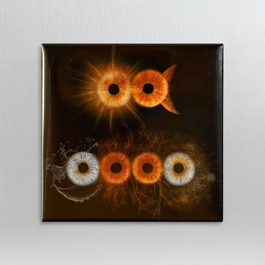 2" Custom Square Photo Magnet x1